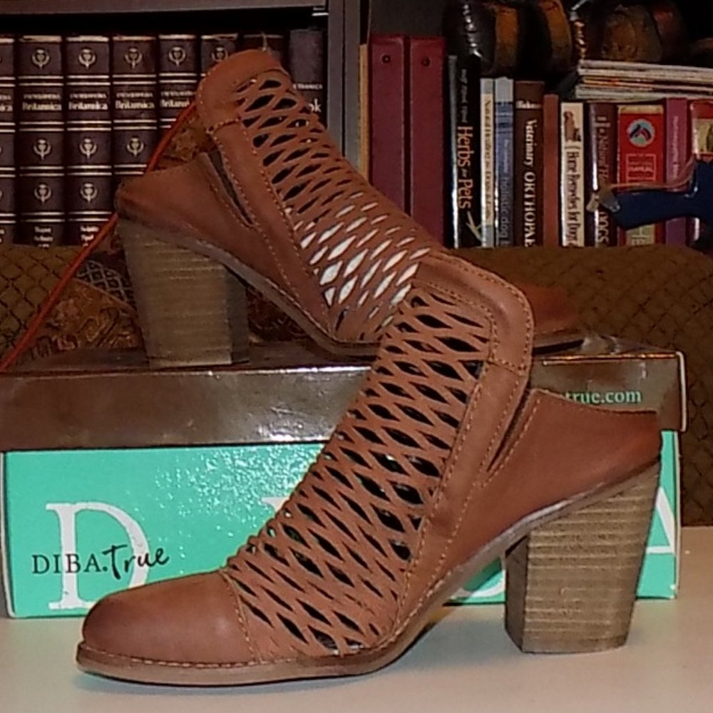 New Diba True Landing Crew Rust Leather US 6M